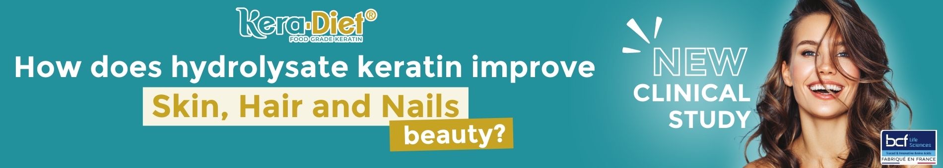 How does hydrolysate keratin improve Skin, hair, and nails beauty?