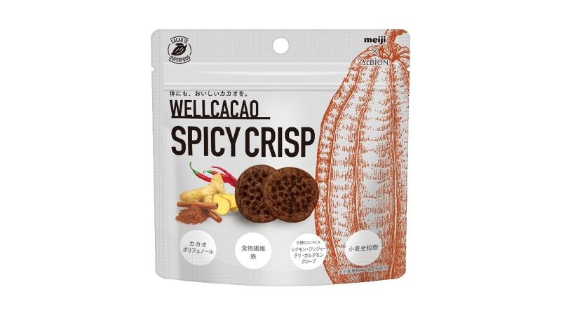 Meiji expands snack range made with bitter-reducing, nutrient-retaining ‘cacao granules’