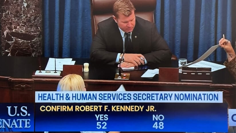 Final Senate vote confirming Robert F. Kennedy Jr. as Secretary of the Department of Health and Human Services