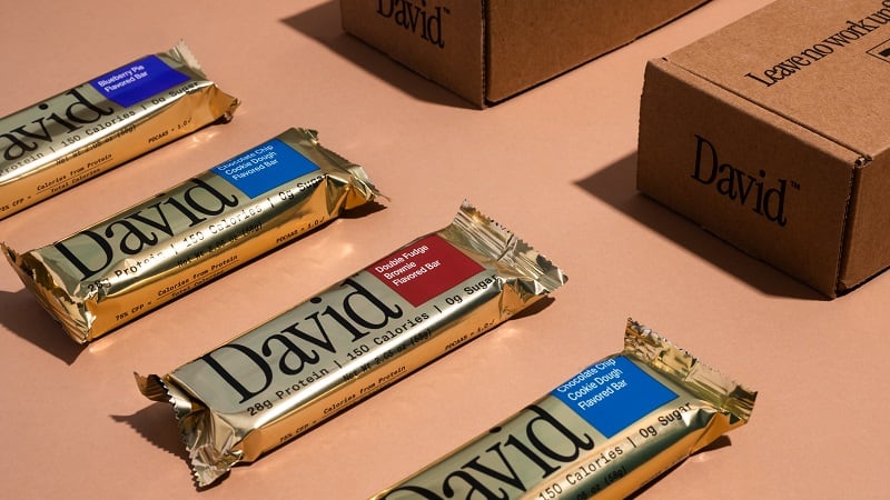 Protein bar David is filling the gap left by Power Bar.