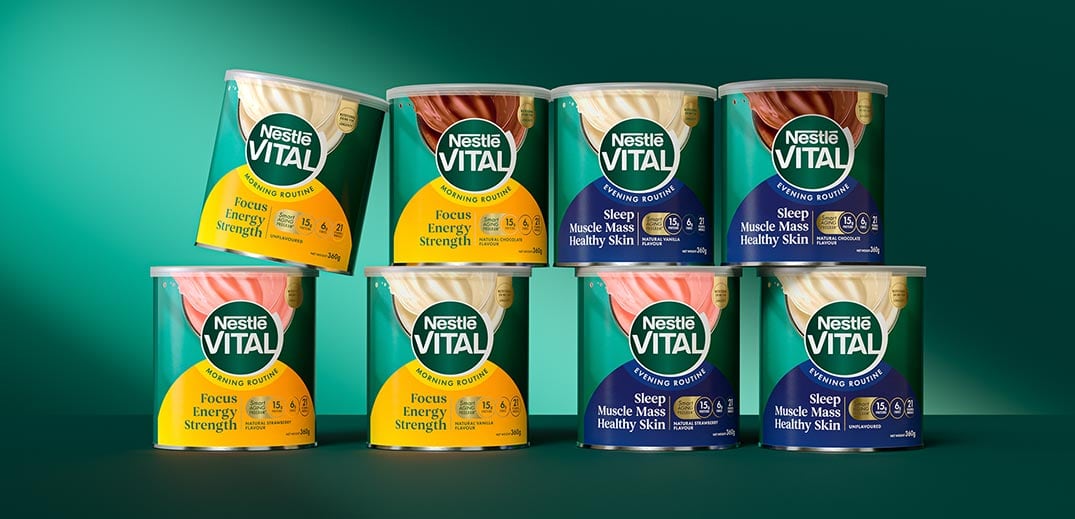 Nestlé Vital Morning Routine & Evening Routine