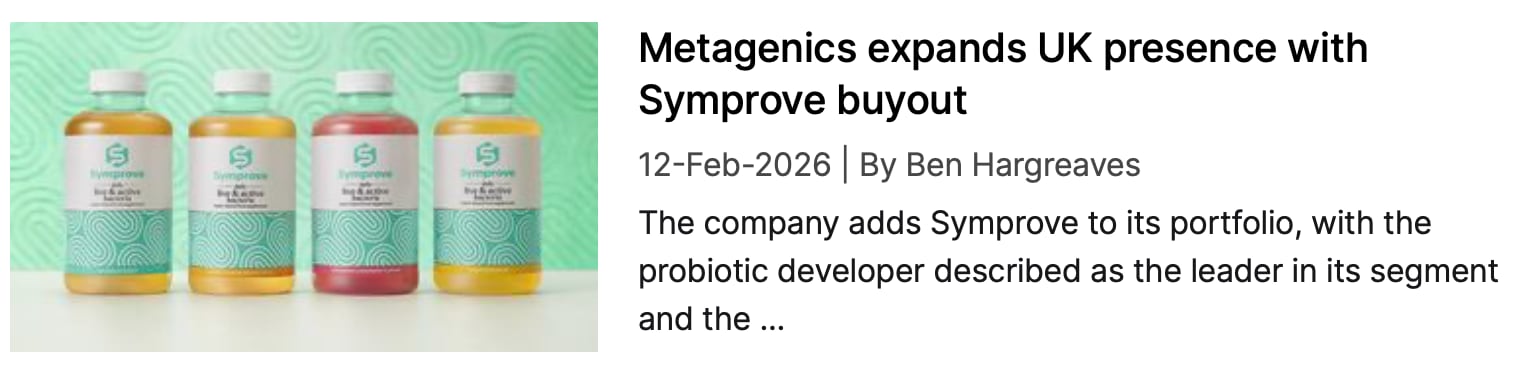 Metagenics & Symprove