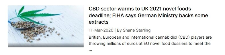 CBD sector warms