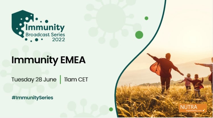 Back by popular demand! NutraIngredients to host Immunity Webinar on 28 June