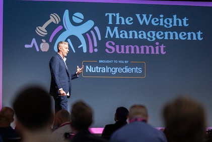 Presenting on "Dihydroberberine: New Research on Blood Sugar Control and Implications for GLP-1 Related Weight Management," Shawn Wells, MPH, LDN, RD, CISSN, FISSN, CSO at NNB Nutrition, spotlighted what he called a critical post-GLP-1 window. “We're not trying to compete directly with GLP-1s [...], but what happens post-GLP-1?” he said, cautioning that “with semaglutide [...] around 60% of the weight loss is not fat. It was fat-free mass, like bone and muscles." Characterizing this finding as "very concerning,” he stressed the importance of “telling people to titrate back down so they don't have this rebound effect."