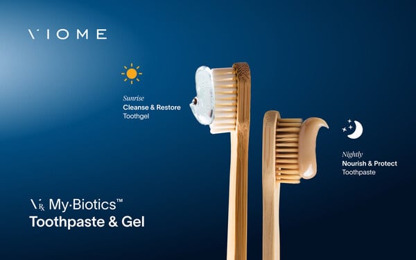 Viome MyBiotics toothpaste and Gel