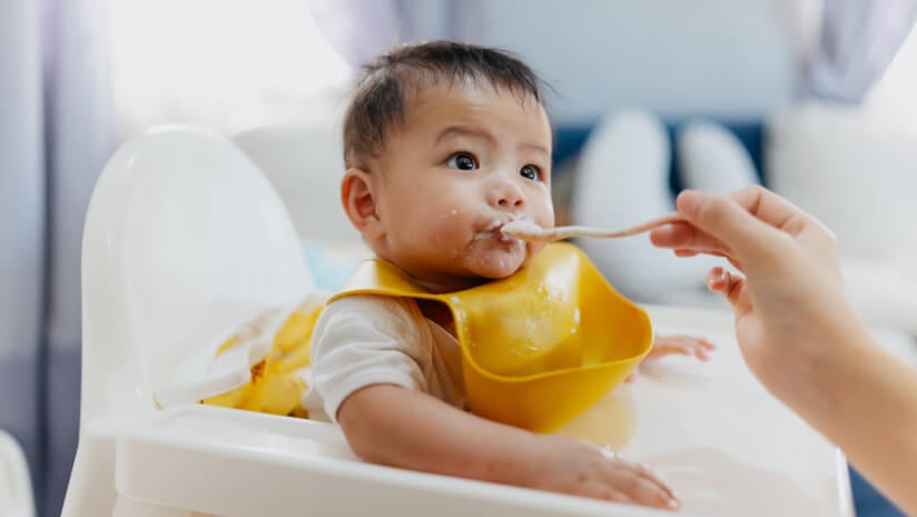 When infants ate blueberries, the number and variety of microbes in their gut increased. This diversity may be associated with better overall health in later life.