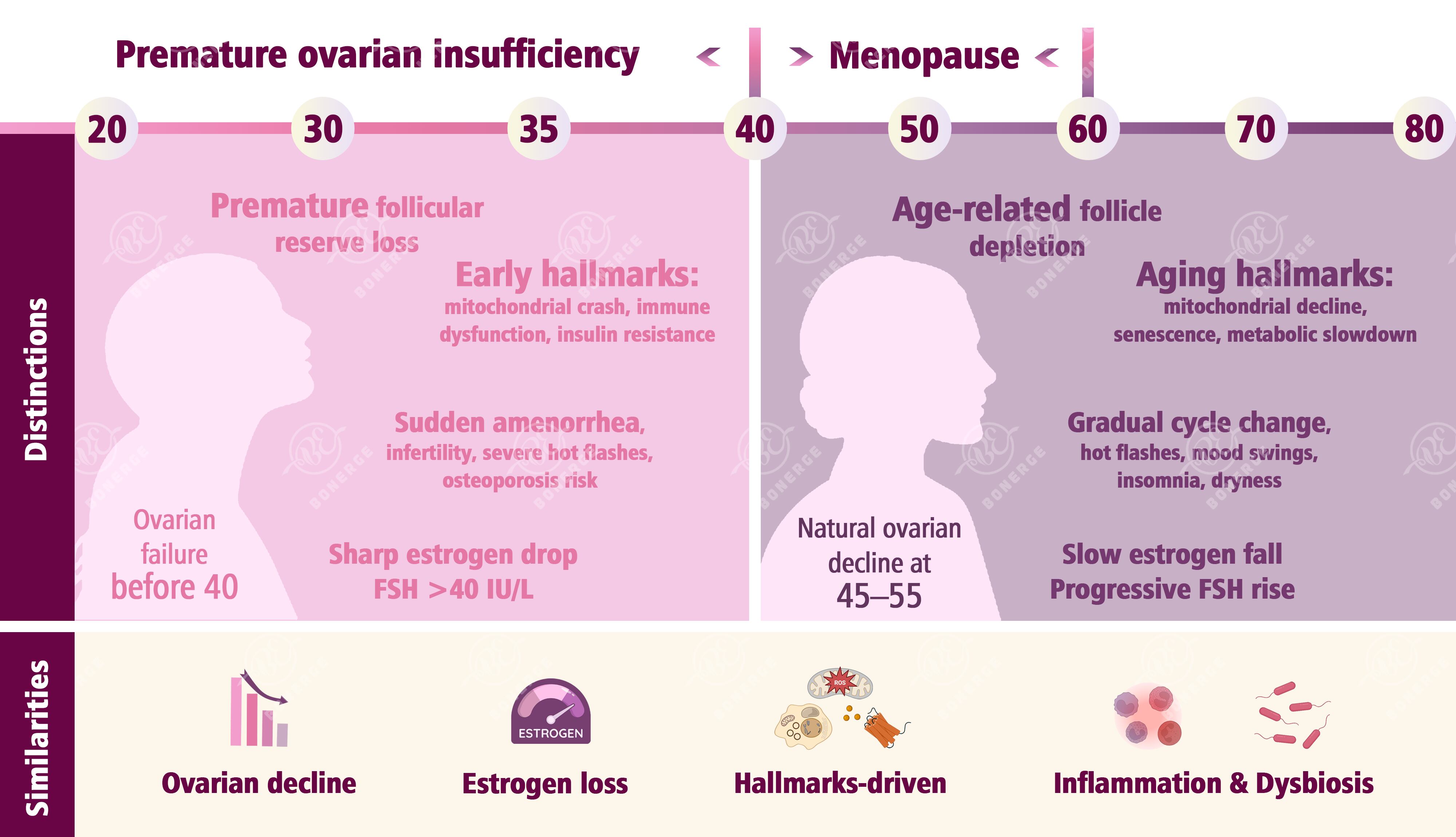 POI vs menopause