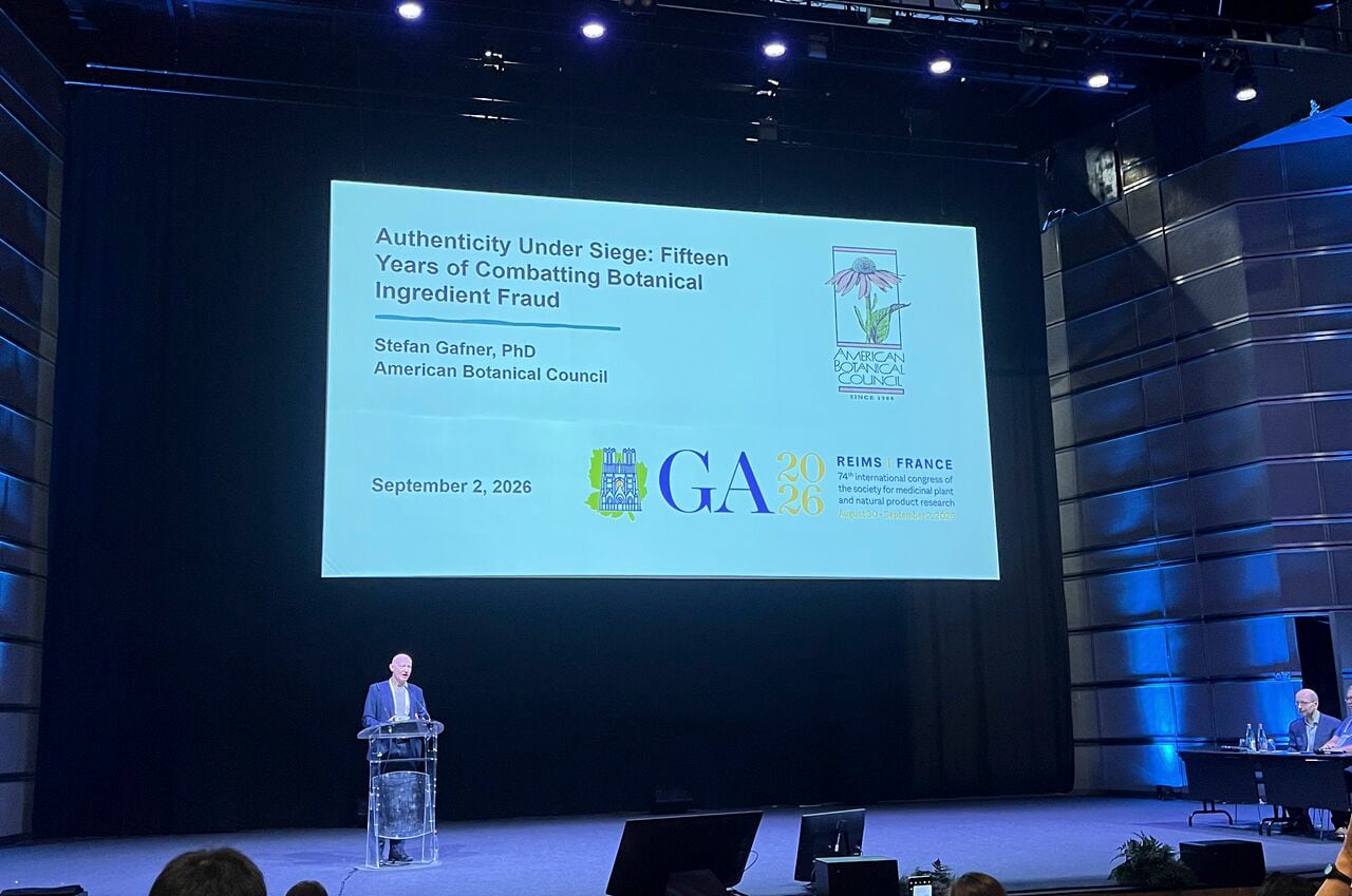 Stefan Gafner speaking at the GA Summit in Reims (Aug. 30 – Sept. 2)
