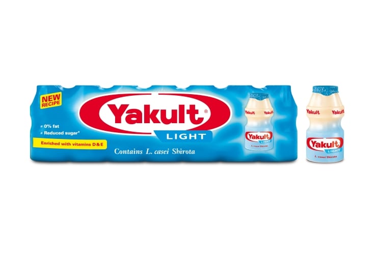 Yakult Light reformulated with vitamins D and E