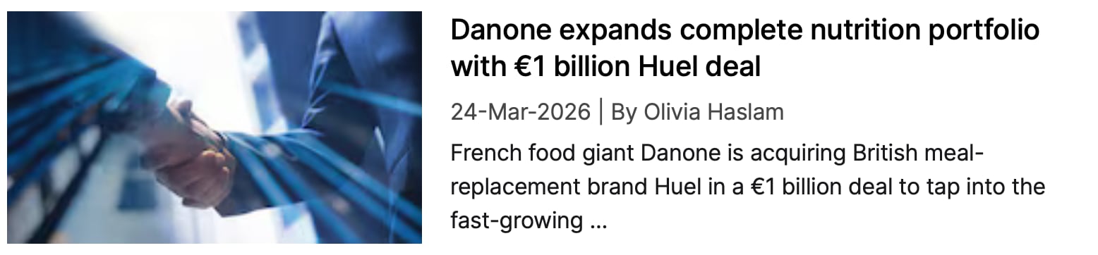 Danone & Huel