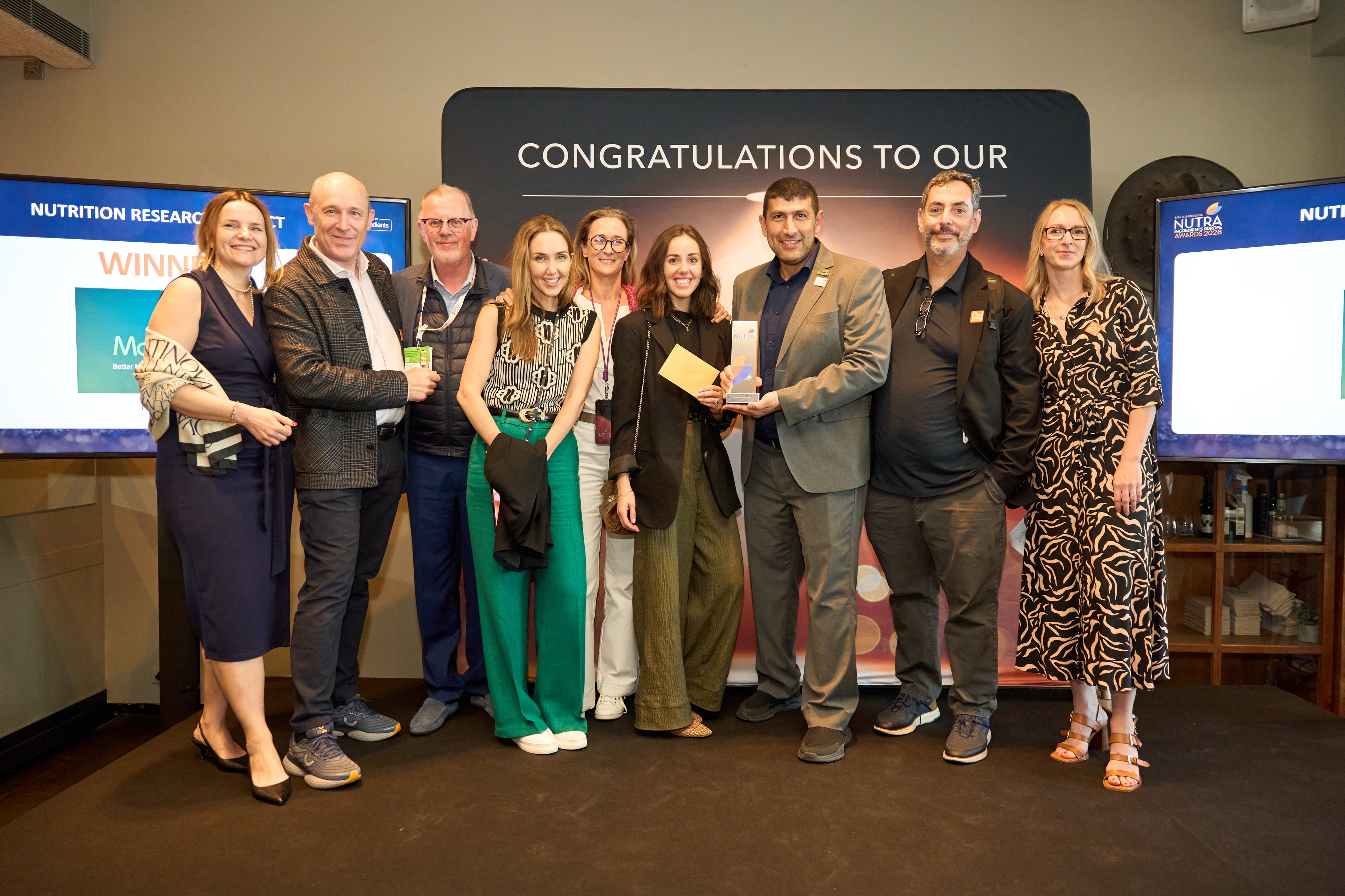 Threotech at the NutraIngredients Awards 2026 in Barcelona