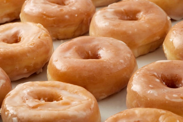 Ultra-processed snacks, like doughnuts, are still popular in foodservice.