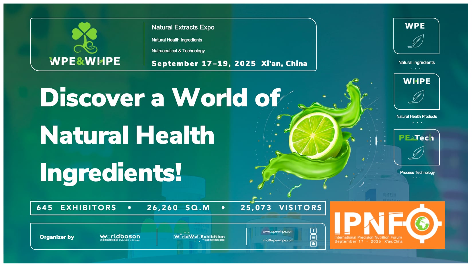 China West Plant Extracts & West Health Products And Biotechnology Expo (WPE & WHPE 2025)
