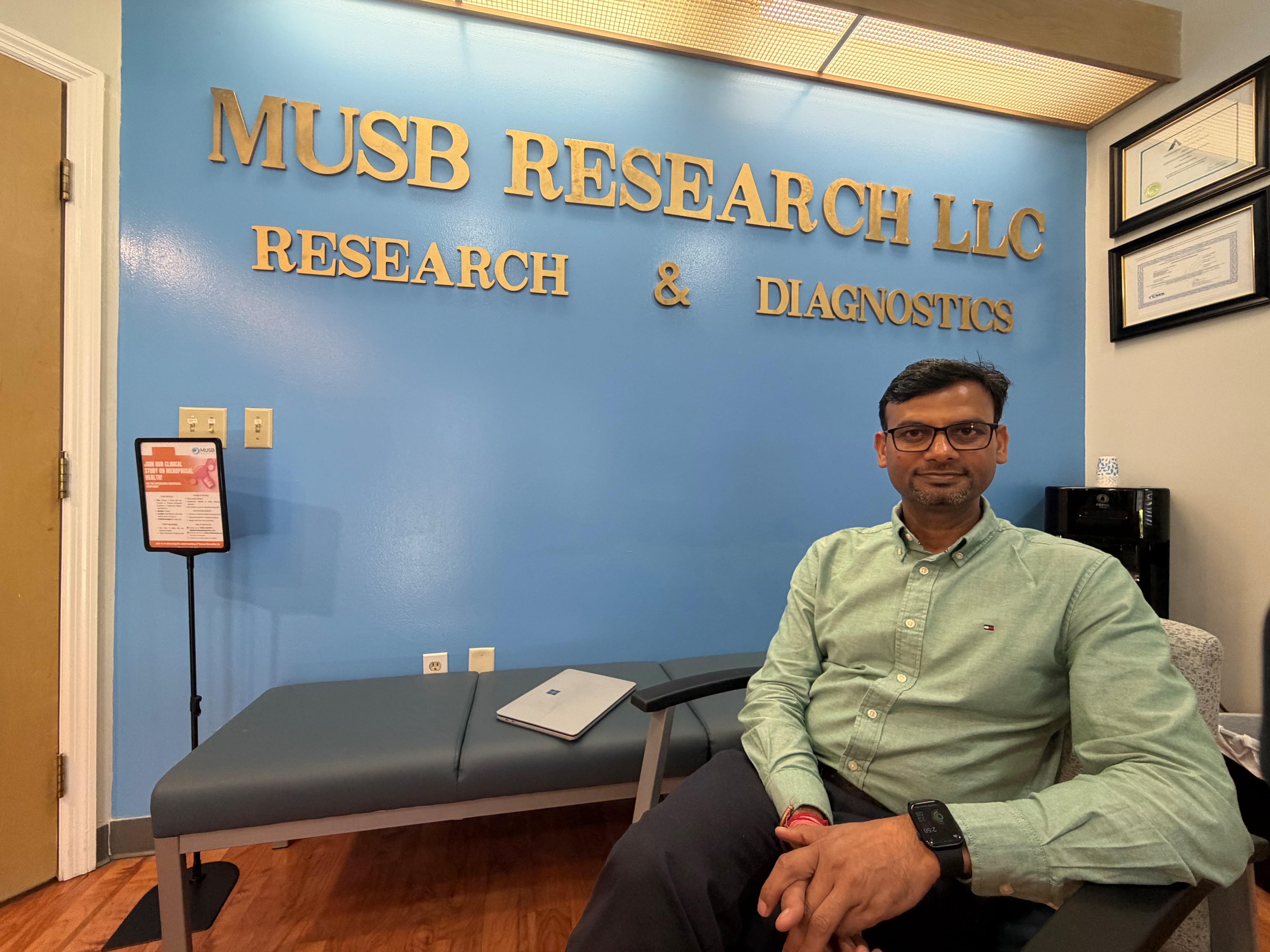 Hariom Yadav brings 20 years of expertise to MusB, a brand name combining Muscle (Mus) and Brain (B) health focus areas.