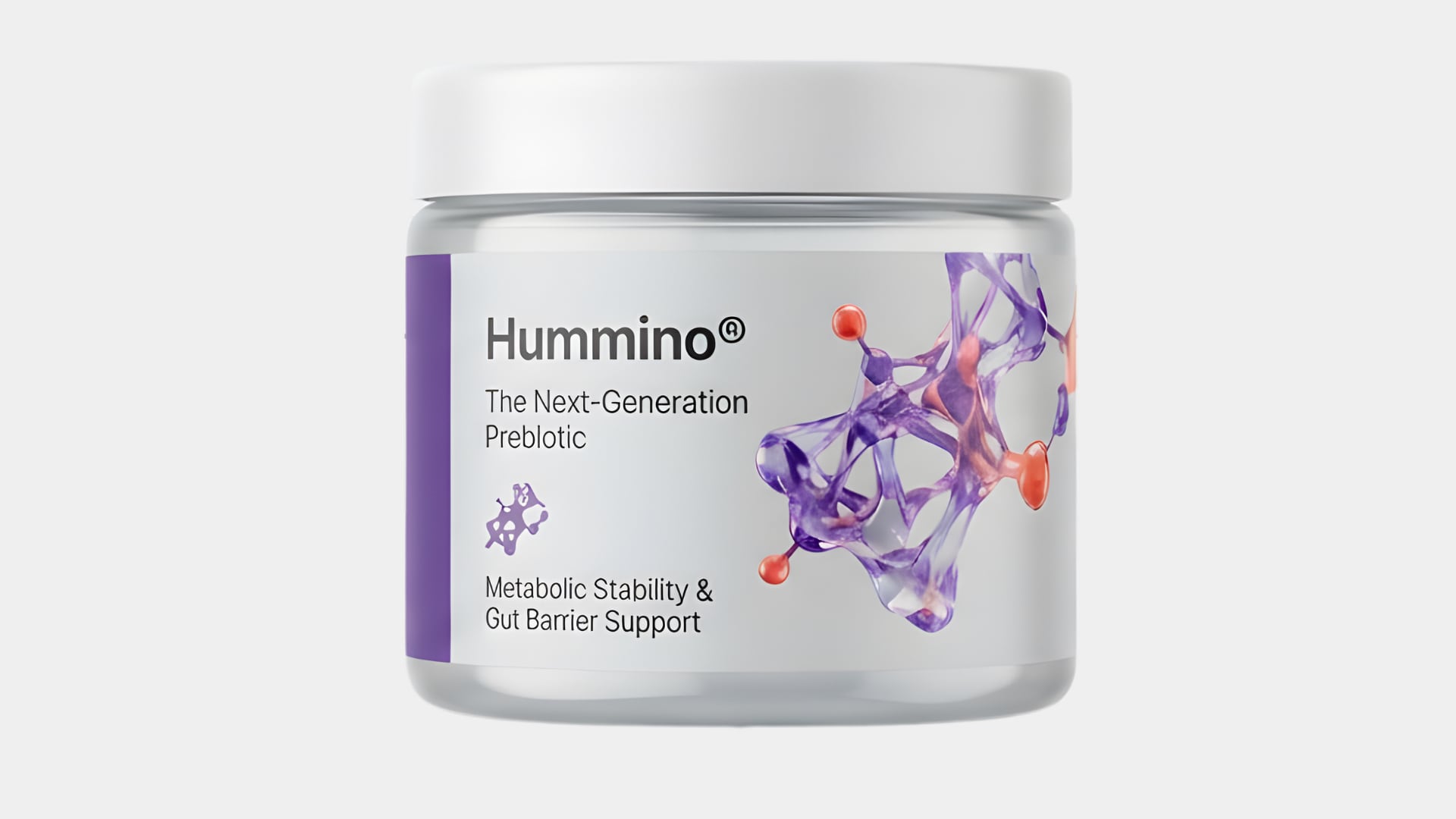 Hummino is a prebiotic ingredient designed to support metabolic stability and gut barrier integrity.