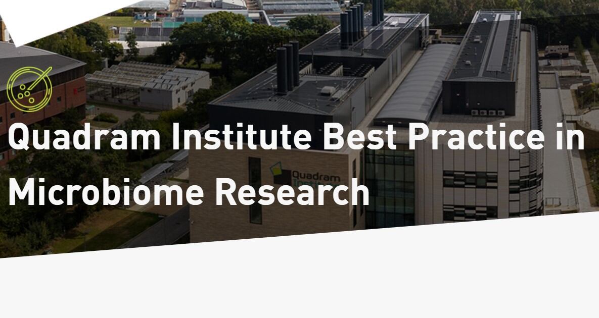 Quadram pushes best practice microbiome study with web resource launch