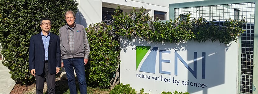 ENI CEO Cal Bewicke and Co-Founder Leo Liu