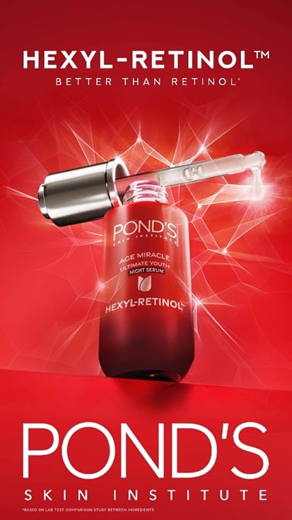 Pond's Skin Institute; skin microbiome; Unilever tested the effects of its retinol propionate technology