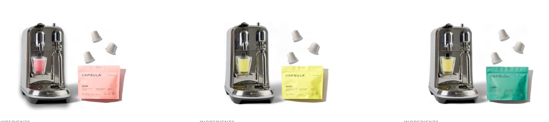 The supplements are priced at €49.90 for a one-month treatment (a pack of 28 capsules) and they are available online via the brand’s website.