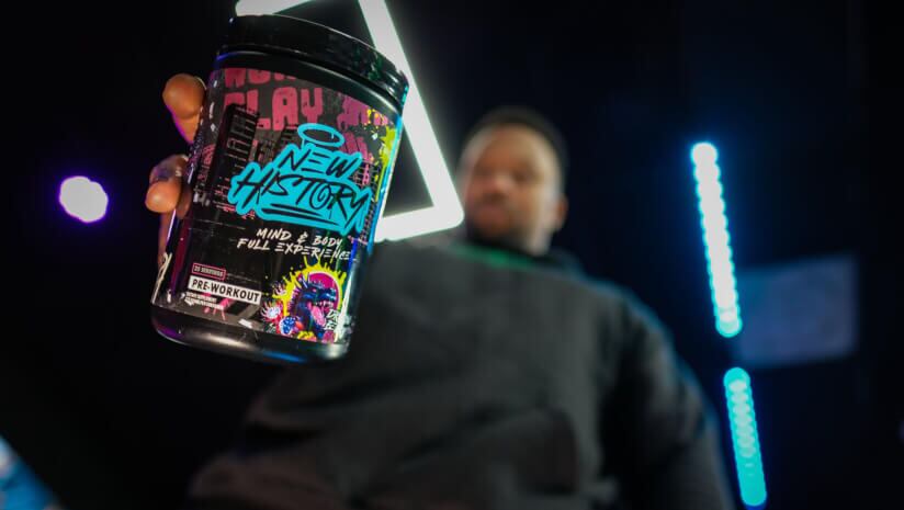 New History's flagship pre-workout powder launched in April 2024