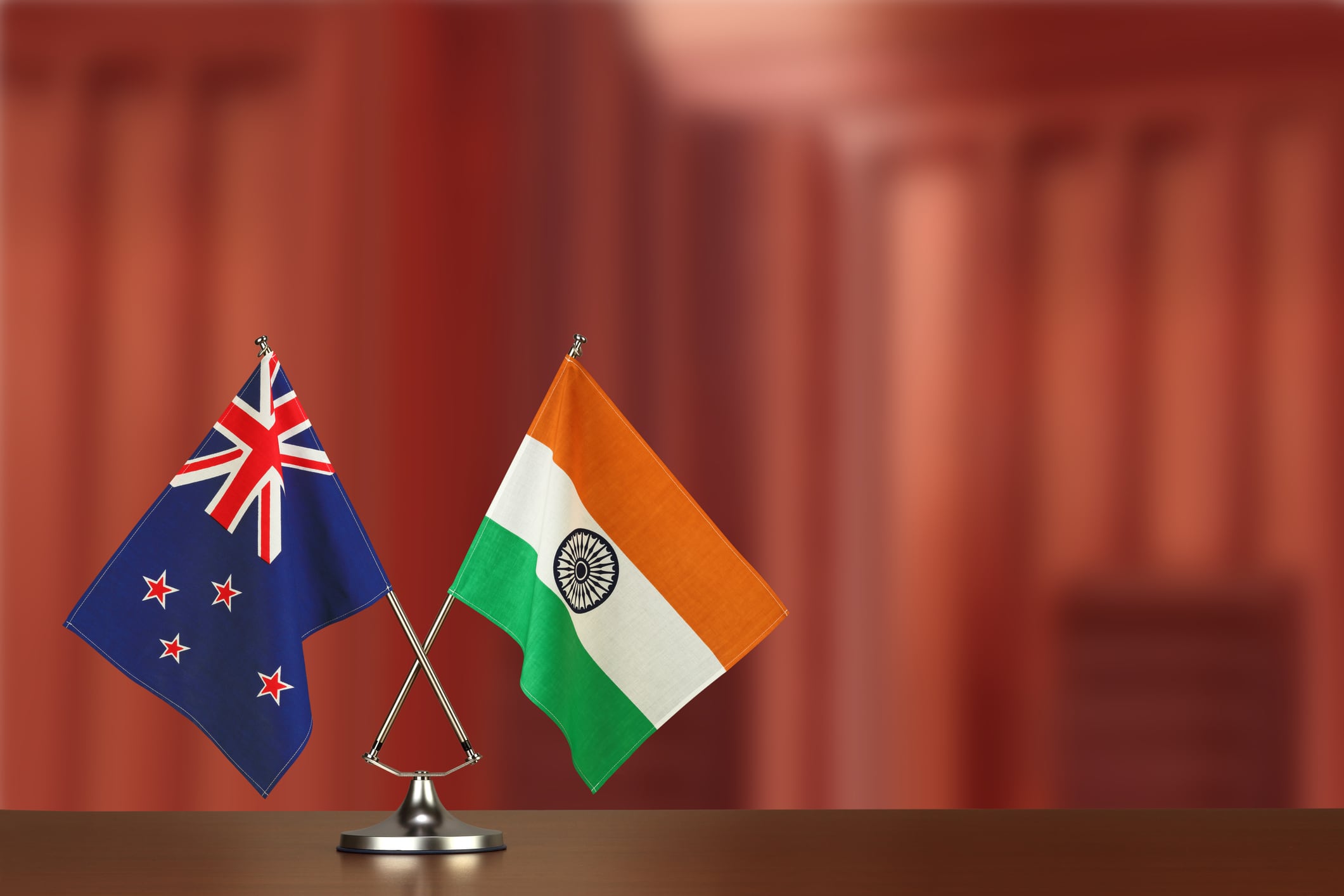 India and New Zealand have signed a FTA on April 27.