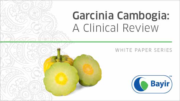 Incorporate the benefits of Bayir™ Garcinia Cambogia