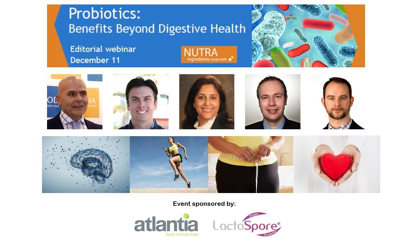 TODAY! Experts to discuss benefits of probiotics beyond digestive health in upcoming webinar