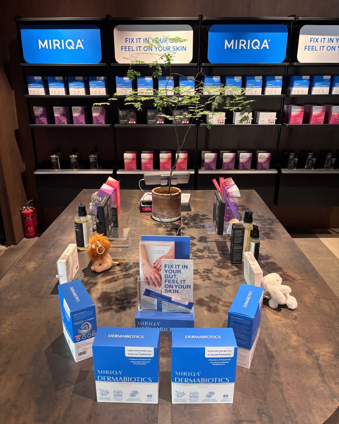 MIRIQA Dermabiotics was showcased at a media event in Singapore on Sept 23.