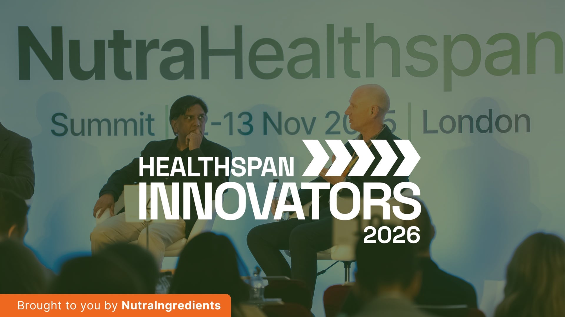 Winners of the Healthspan Innovators have the opportunity to present their company at the Nutra Healthspan Summit, 10-11 November, 2026. Winners of the 2025 Healthspan Innovators were NemaLife, SRW Labs, and Grontvedt Biotech