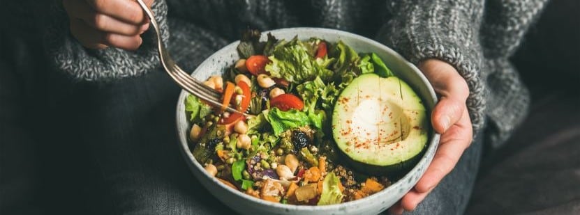 Healthy salad bowl