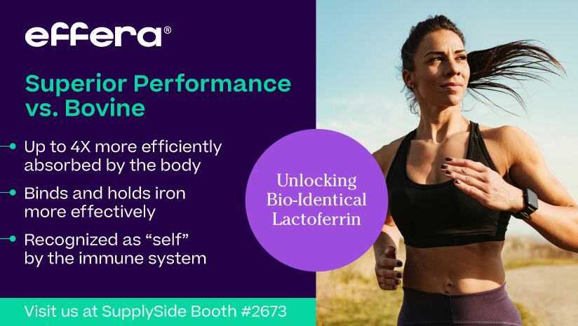 effera® Bio-Identical Lactoferrin