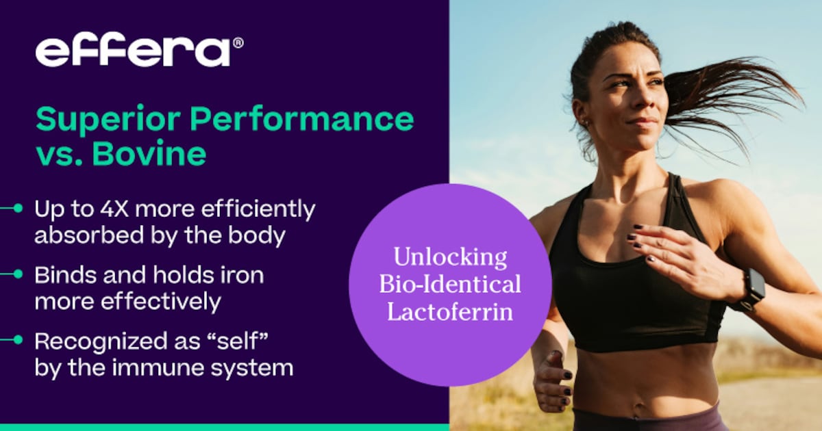 Effera effera® Bio-Identical Lactoferrin