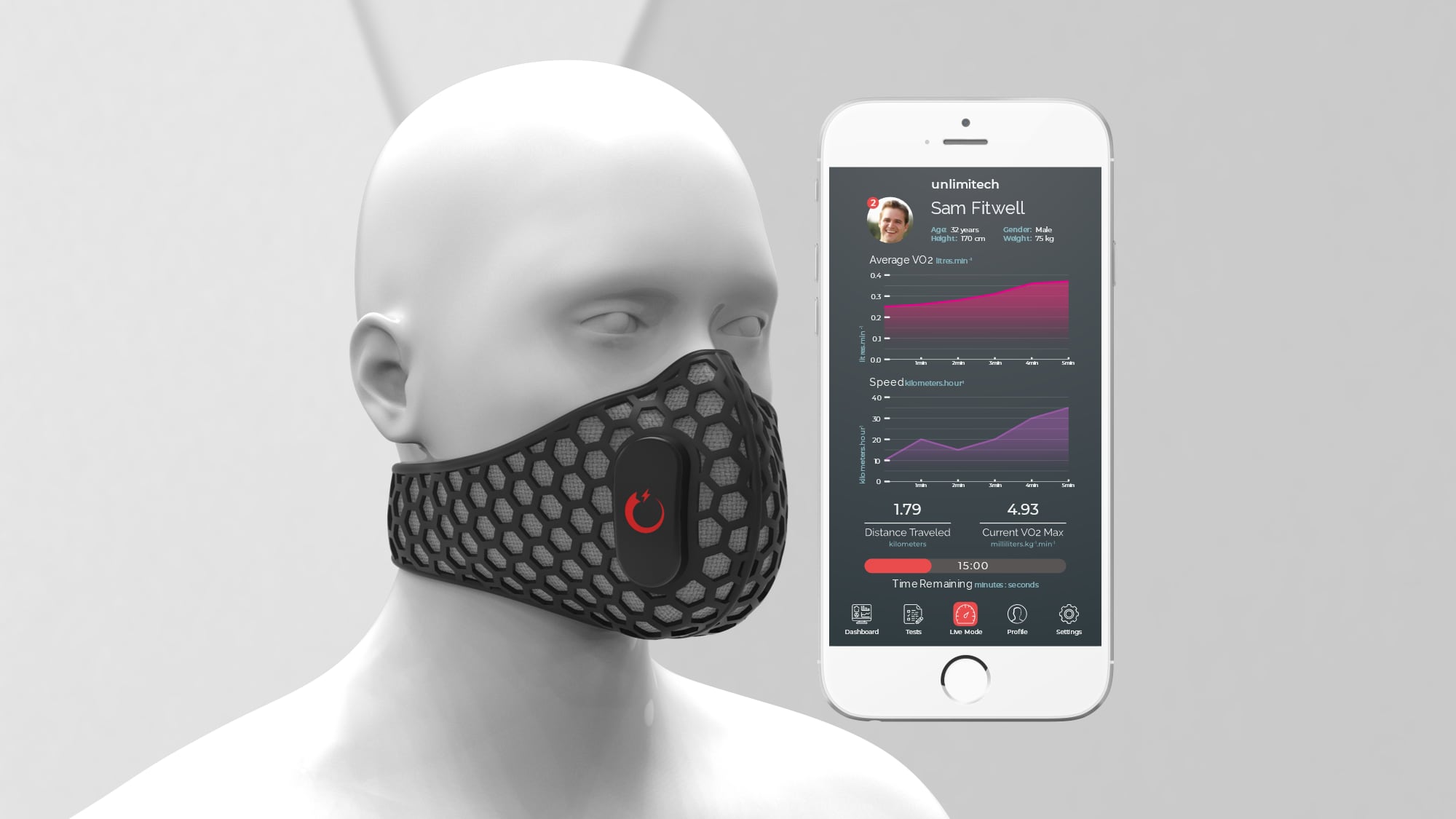 Unlimitech unveils new sports performance and nutrition device