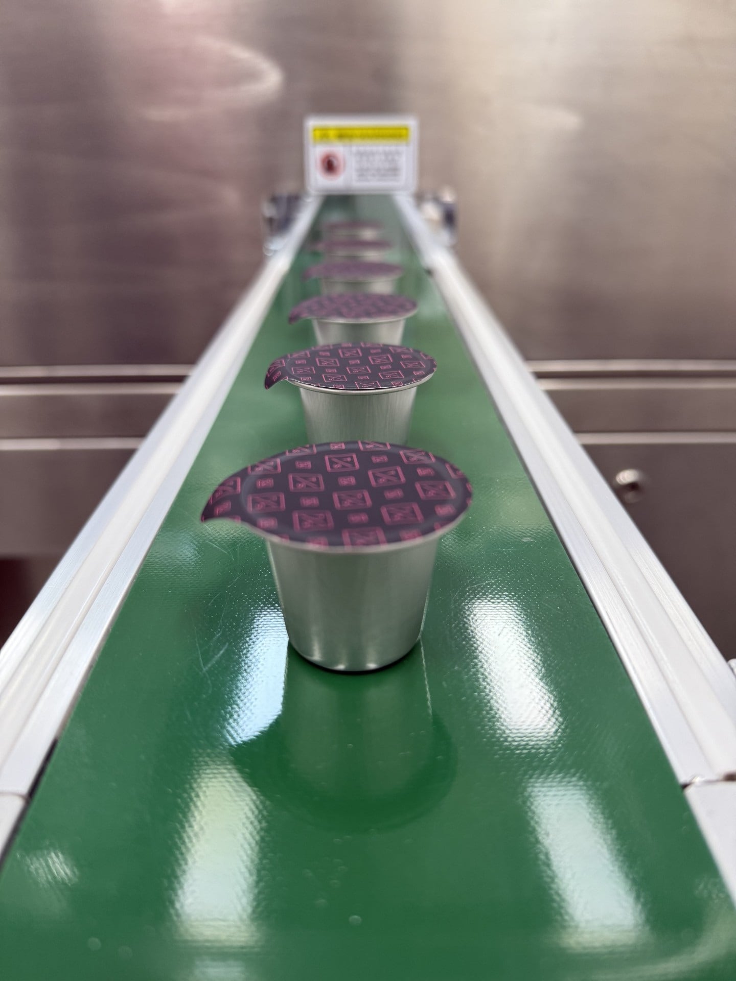 Collection pods in manufacturing process