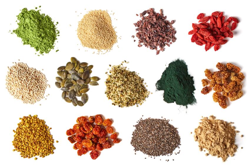 superfoods-health-ingredients-protein-omega-chia-seeds-pumpkin-spirulina-iStock.com-baibaz.jpg