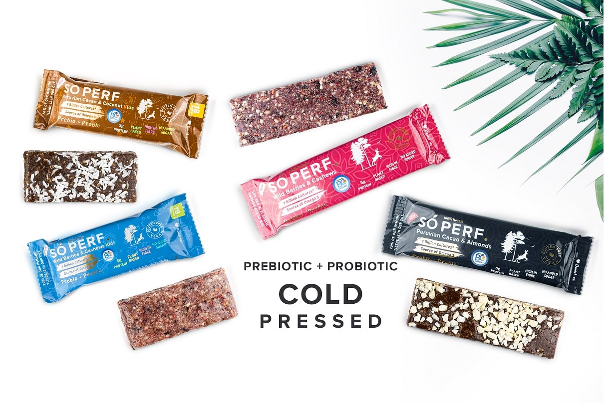 Parents launch pre- and probiotic snack bar startup 