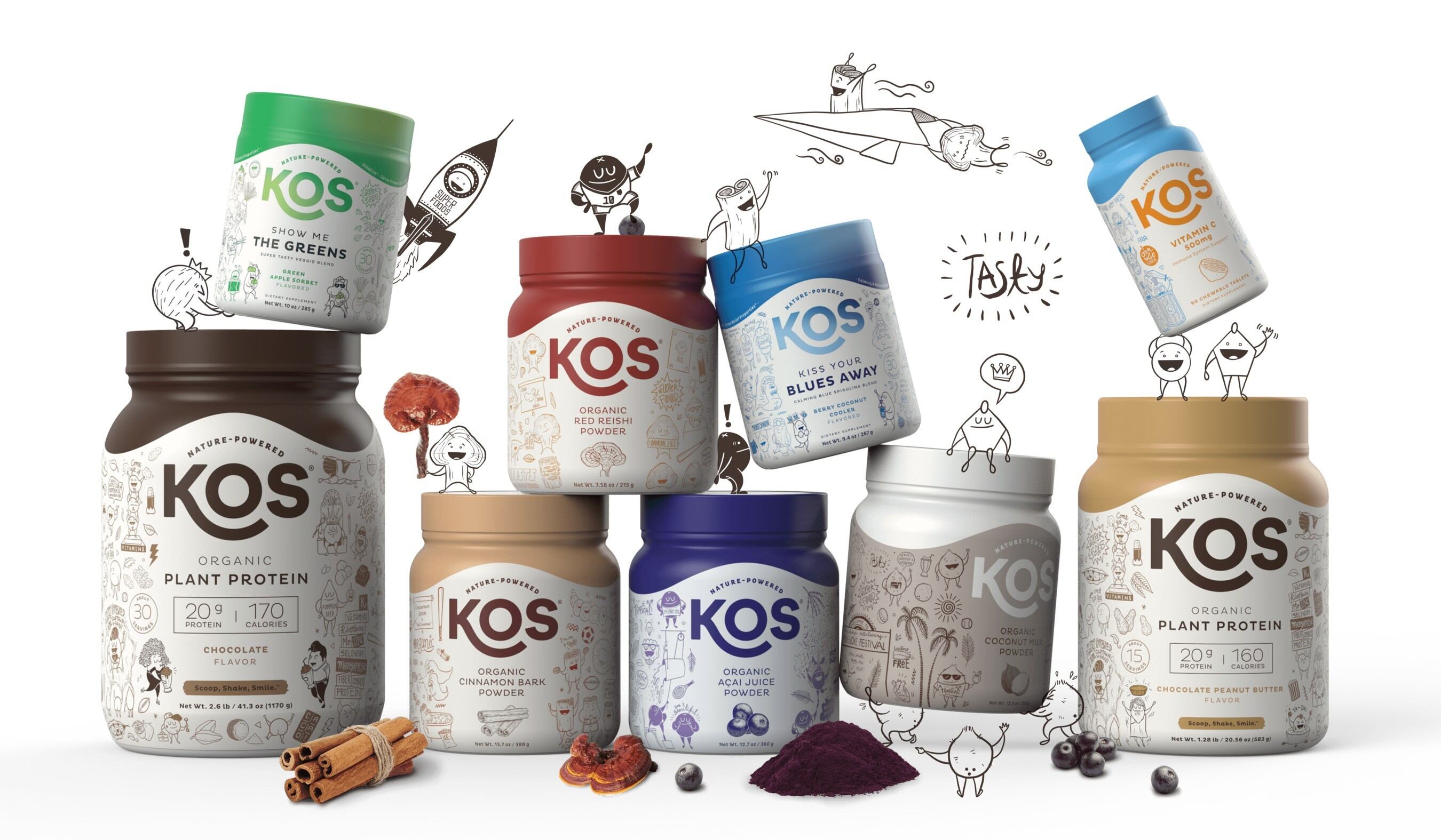 Plant protein brand KOS closes $2.1M funding round after triple-digit growth