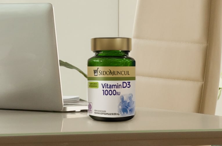 Sido Muncul Vitamin D3 1000IU
