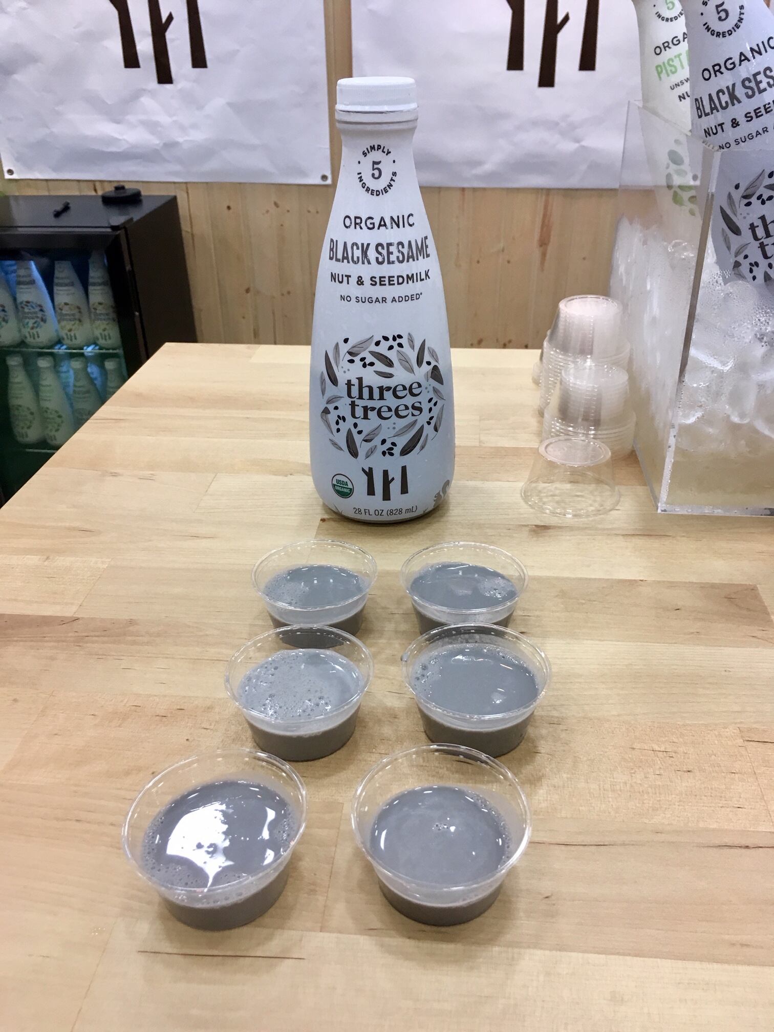 Black sesame milk?