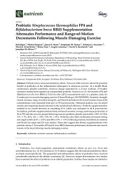 Supplementation Attenuates Performance Decrements