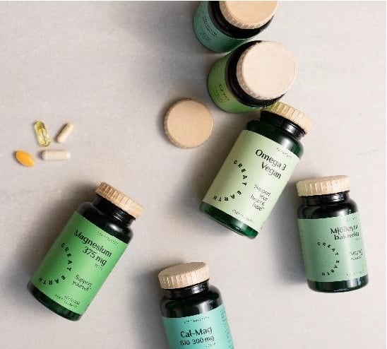 Great Earth product shot