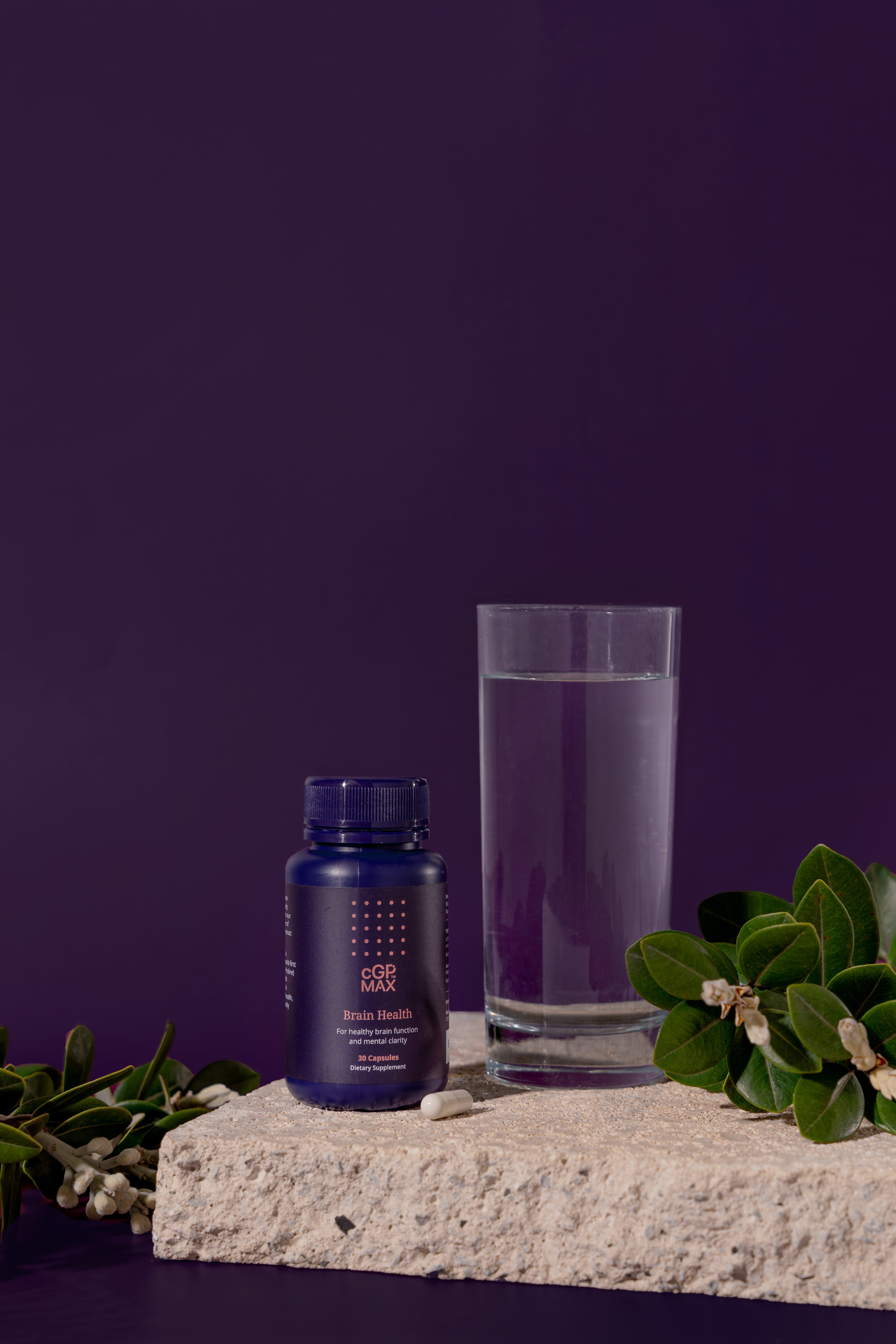 The cGP Lab's brain health capsules.