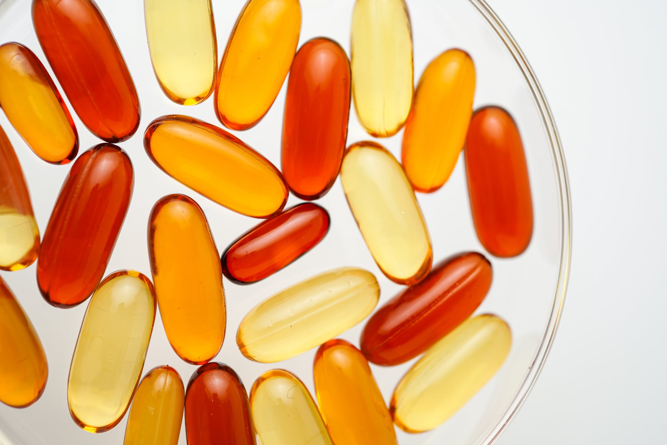 Vitamins capsules, fish oil, soft gels, supplements, omega 3, omega 9, vitamin D, vitamin E