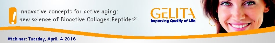 Innovative concepts for active aging: new science of bioactive collagen peptides