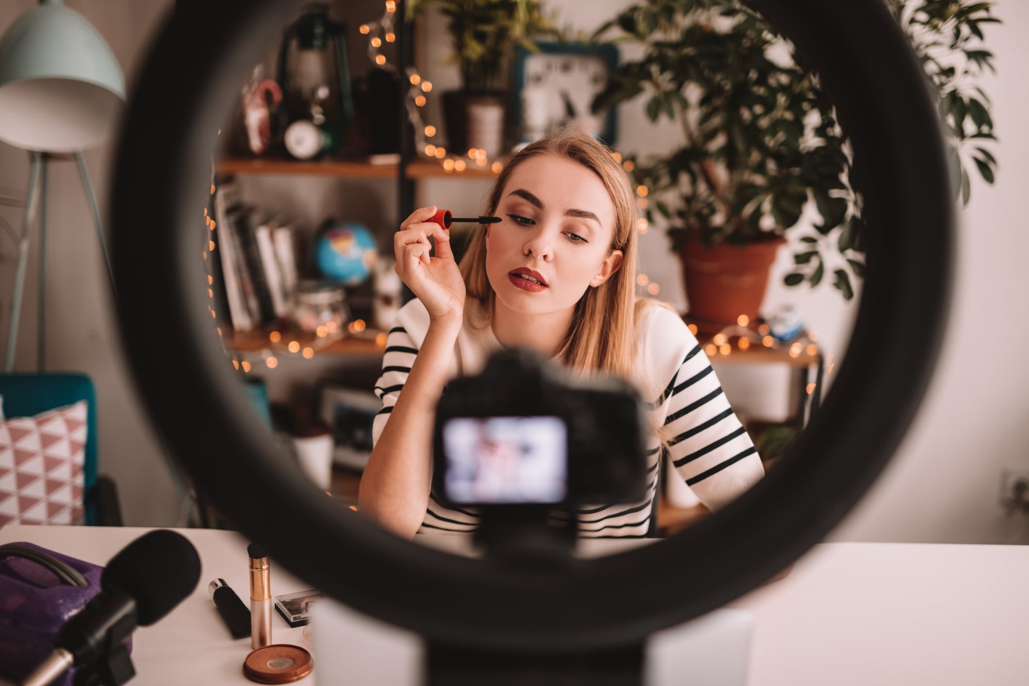 Beauty brands marketing and social media