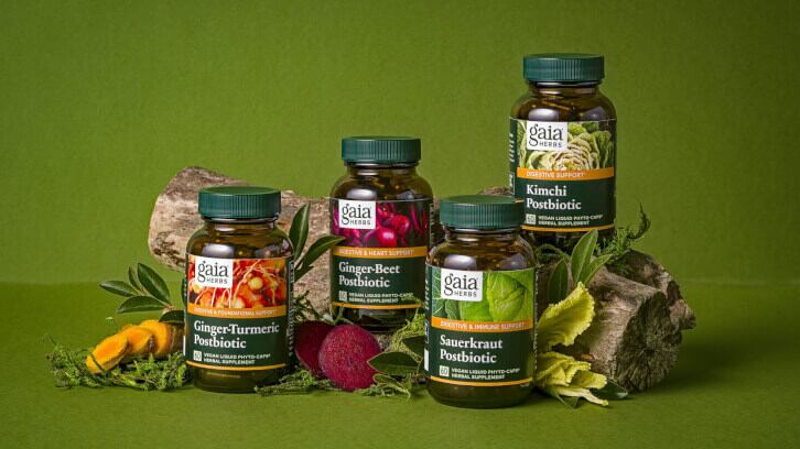 Gaia Herbs launches postbiotics fermented from traditional superfoods   