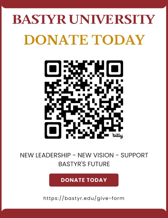 Bastyr University donation QR code