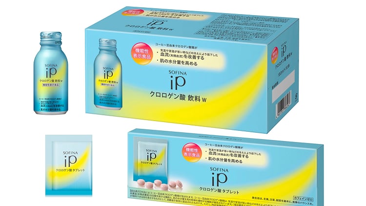 Dual functions: Kao launches FFC drink and tablet that claims to improve blood flow and skin moisture  