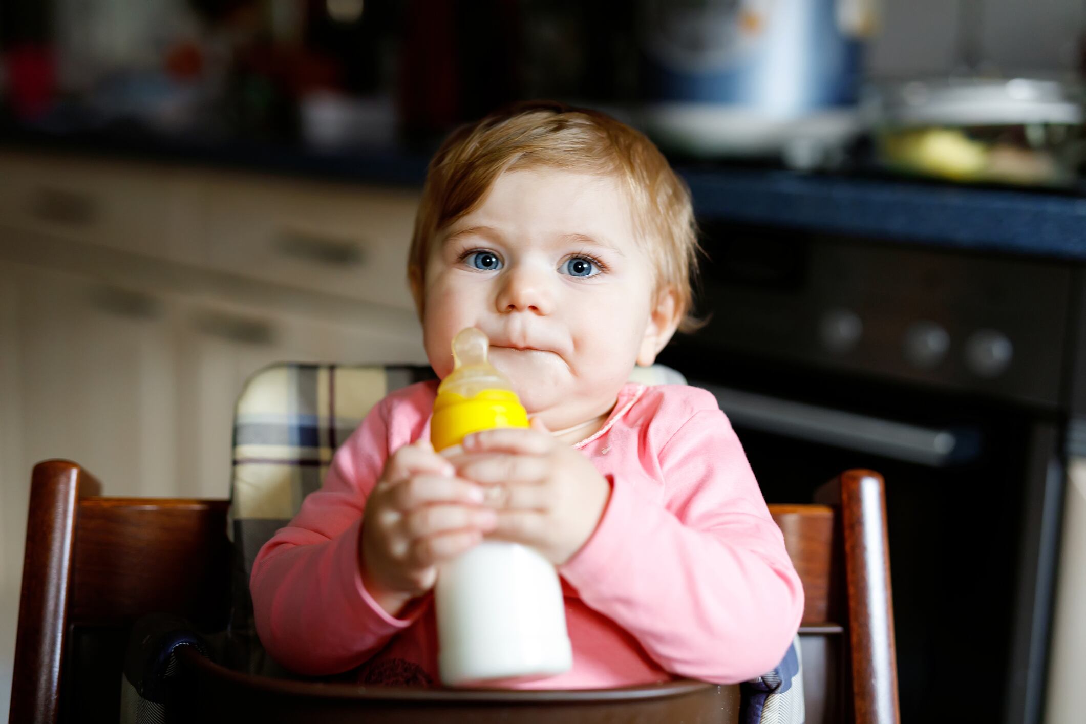 Milk consumption in young infants impacts eating habits